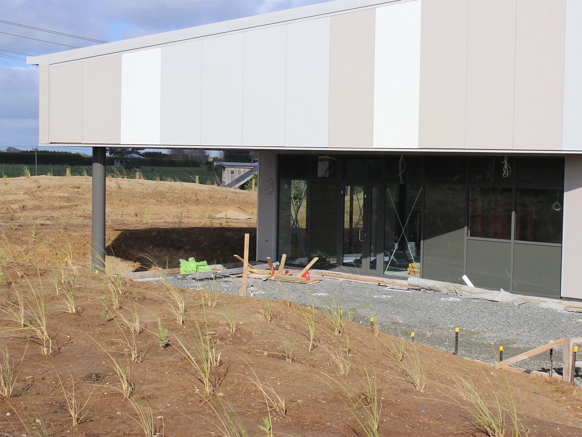 Tisbury Storage Facility Foundation Pour